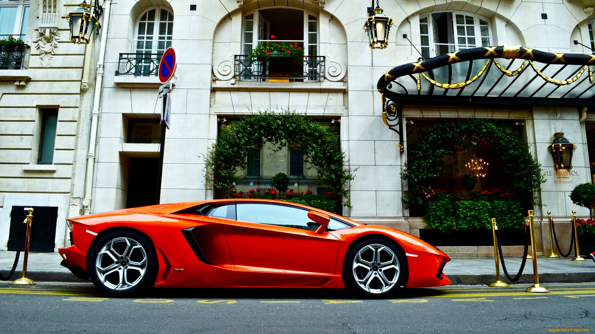 lamborghini, aventador, 